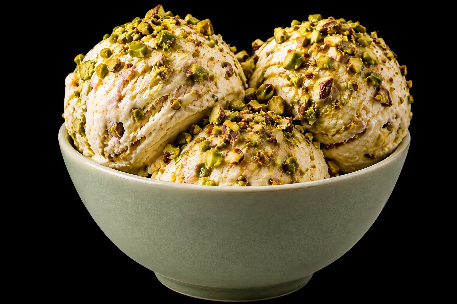 Vanilla Ice Cream with Pistachio 1